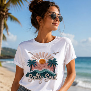 Faux Yarn Salty Soul Summer Tri-Blend Shirt