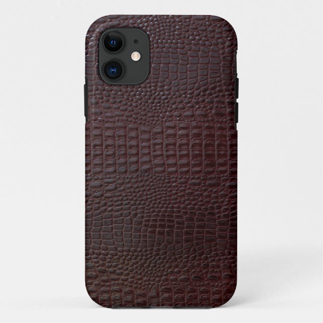 FauxCrocodile Skin iPhone 5Case-MateBarelyThere Case-Mate iPhone Case (Back)