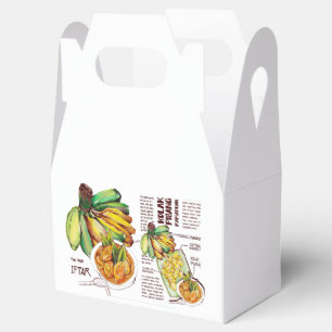 Favor Box Iftar Dish Kolak Banana