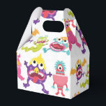 Favor Box - Scary Monsters<br><div class="desc">Your child with love these gift boxes that they can fill up with cake, small gifts eg. as a thank you for coming to there birthday party.
Come in packs of 10.</div>