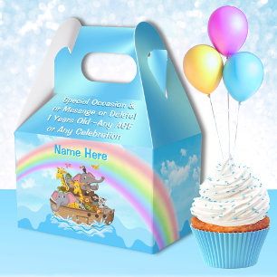 Favor Boxes for Noah's Ark Party Favors, Souvenirs