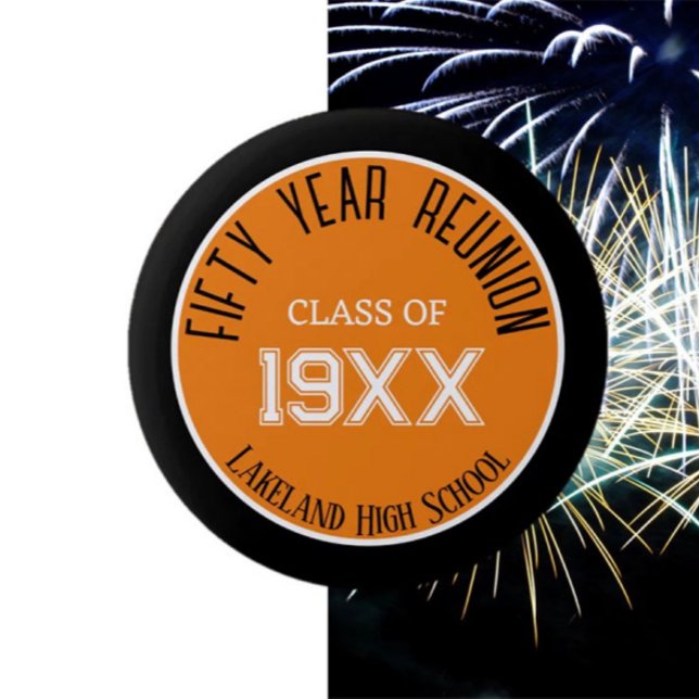 FAVOR! Custom 50th class reunion button (Creator Uploaded)
