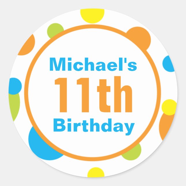 Favor Sticker - Splashing Fun in the Sun (Devant)