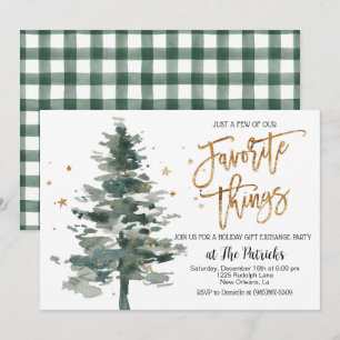 Favoris Fête Invitation