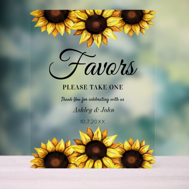 Favoriser les tournesols Mariages Jaune (Neutre)