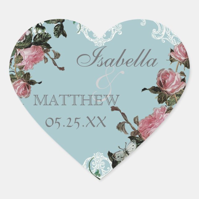 Favoriser Stickers Cadeaux ou Seals, Trellis Rose  (Devant)