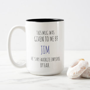 Favorite Employee Mug – Funny Boss Gift