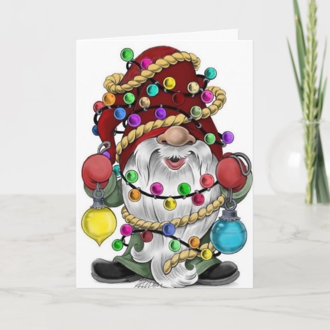 ***FAVORITE NEIGHBOR*** AT CHRISTMAS HOLIDAY CARD (Front)