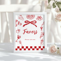 Favors That's Amore Italian theme bridal shower