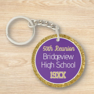 Favour!! 50th Class Reunion Keychain