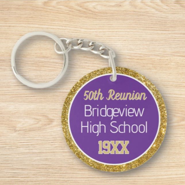 Favour!! 50th Class Reunion Keychain (Creator Uploaded)