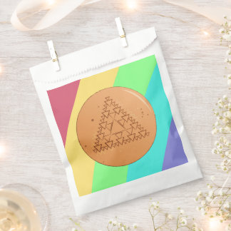 Favour Bag Rainbow Game Dalgona Multiple Triangle