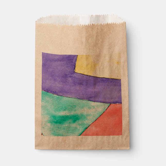 favour bag with abstract design (Front)