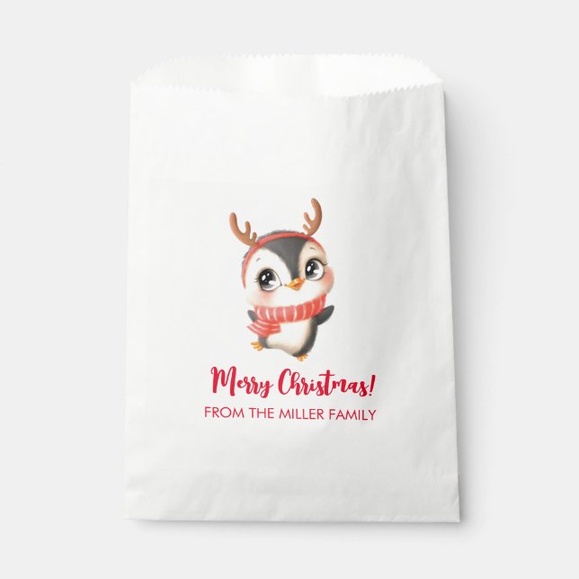 Favour Bags,TREAT BAGS,CHRISTMAS PAPER BAG (Front)