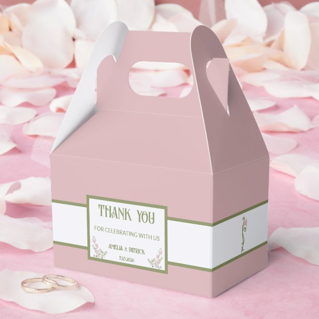 Favour Box (Wedding)