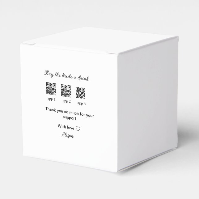 Favour Box (Front Side)