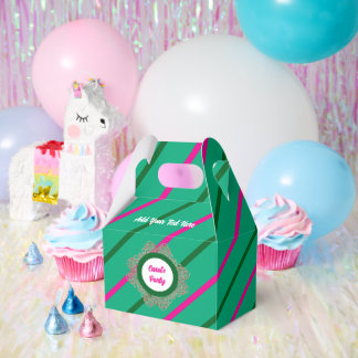 Favour Box 5 Green(Pink Green) RFPMDesigns ©️2024