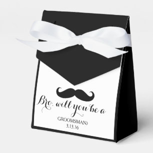 Favour Box - Bro, Groomsman Best Man