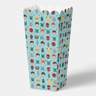 Favour Box, Game Character Boys Party Popcorn Box