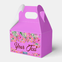 Favour Box handle(Pink Flower Mix)RFPMDesigns©️202