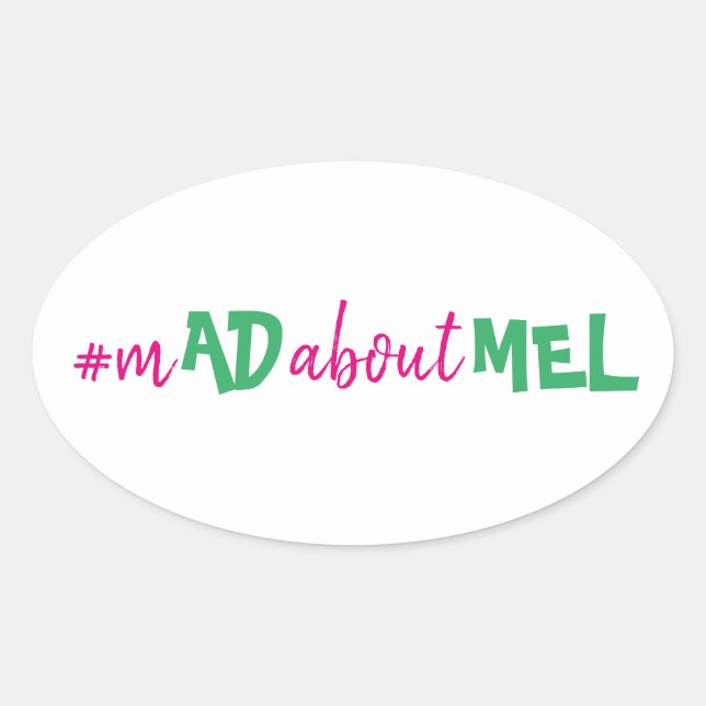 Favour Box Hashtag Bachelorette Stickers (Front)