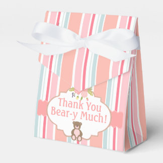 Favour Boxes Teddy Bear Picnic Shabby Chic