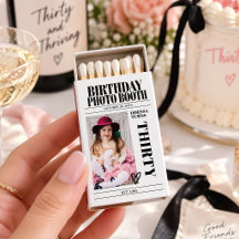 Favour de fête d'anniversaire personnalisé avec ph