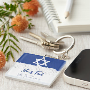Favour For Jewish Holiday Celebration Bar Mitzvah' Keychain