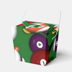 Favour/Gift Box - Billiards