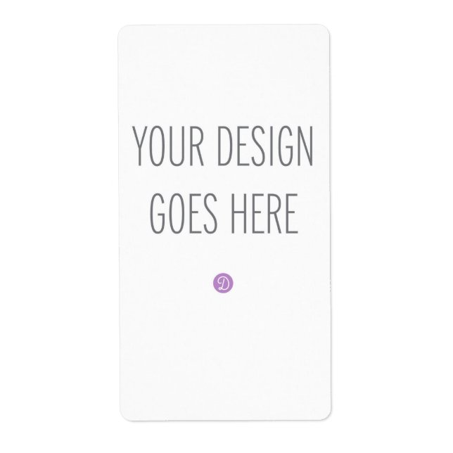 Favour/Gift Label Sticker Printing (Front)