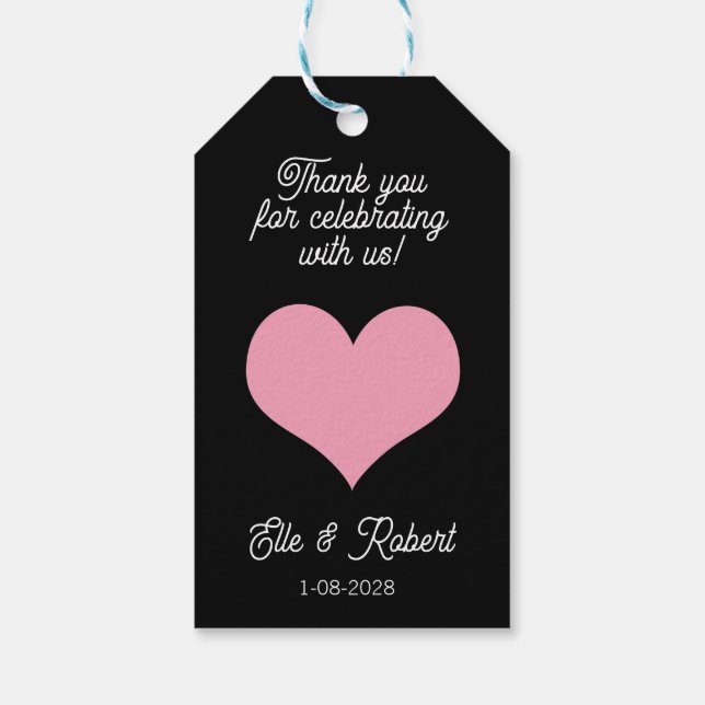 Favour Gift Tag  (Back)