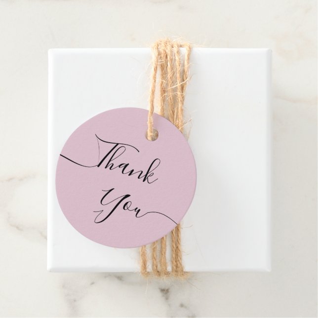 Favour Tags for a bridal shower. (In Situ)