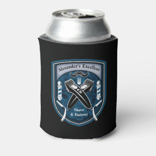 Favourite Barber Shave Haircut Barber Pole Can Cooler