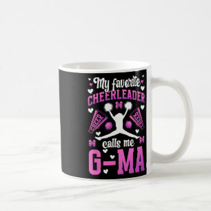 Favourite Cheerleader Calls Me G-ma Cheer G-ma Gra Coffee Mug