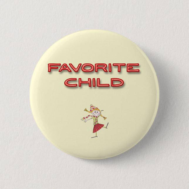 Favourite Child 2 Inch Round Button (Front)