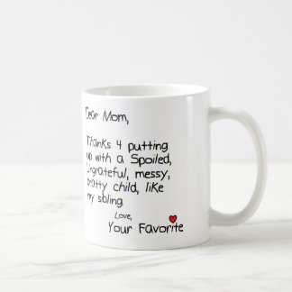 Favourite Child Coffee Mug