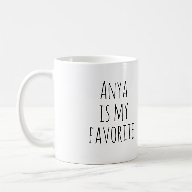 Favourite Child Mug Funny Mom Gift for Mother's Da (Left)