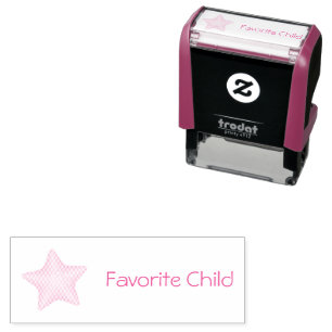 Favourite Child with Star Self-inking Stamp