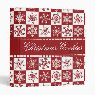 Favourite Christmas Cookies Recipe Book Binder