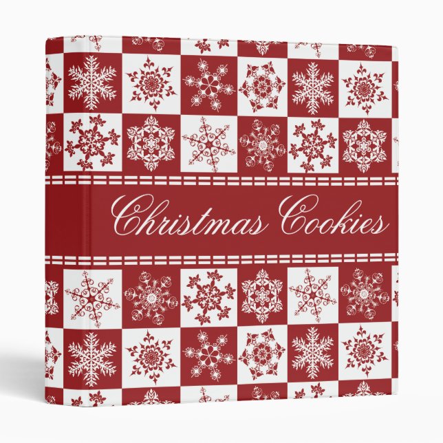 Favourite Christmas Cookies Recipe Book Binder (Front/Spine)