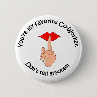 Favourite Co-Worker 2 Inch Round Button