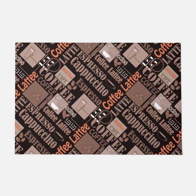 Favourite coffee doormat (Front)