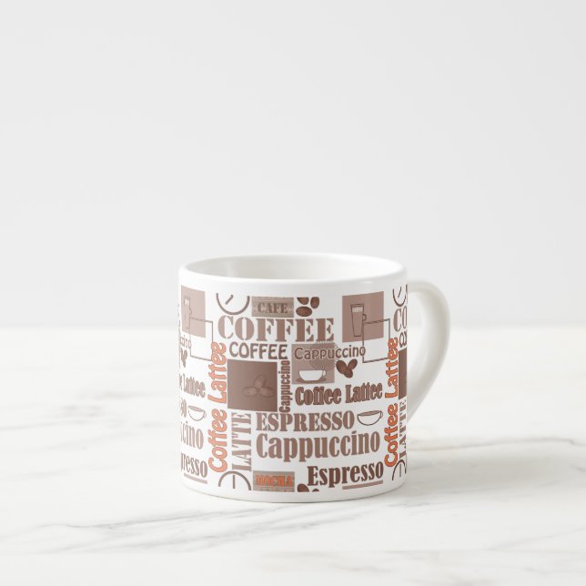 Favourite coffee espresso cup (Front Right)