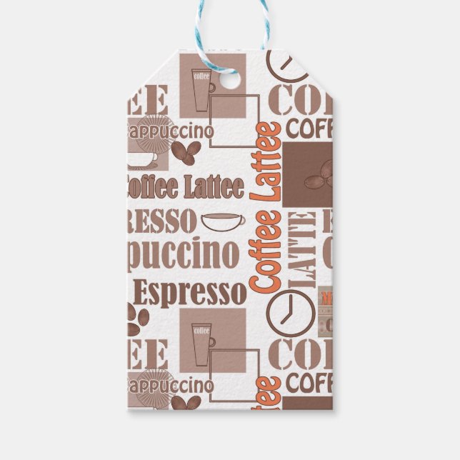 Favourite coffee gift tags (Front)
