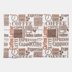 Favourite coffee kitchen towel