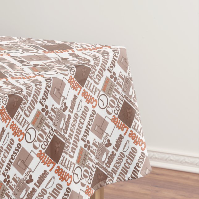 Favourite coffee tablecloth (In Situ)