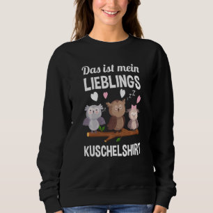 Favourite Cuddly   Women S Owl Nightdress Sweatshirt