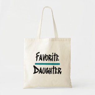 Favourite Daughter Cute Fun Novelty Tote Bag