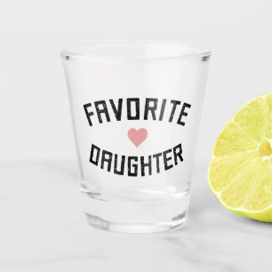 Favourite Daughter Family Reunion Funny Gifts Shot Glass