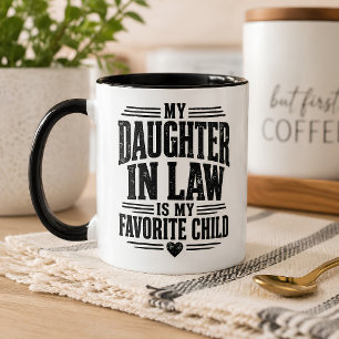 Favourite Daughter in Law Mug Gift for Mom